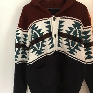 Warm sweaters with elbow pads.